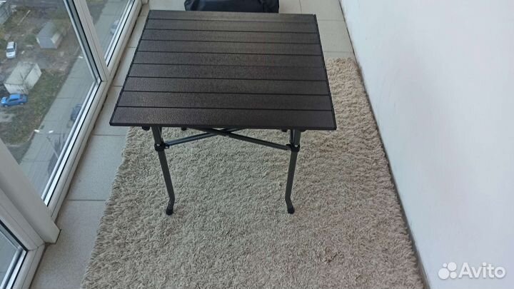 Складной столик компактный 50х50х50 см