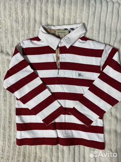 Поло Burberry и petit bateau для мальчика