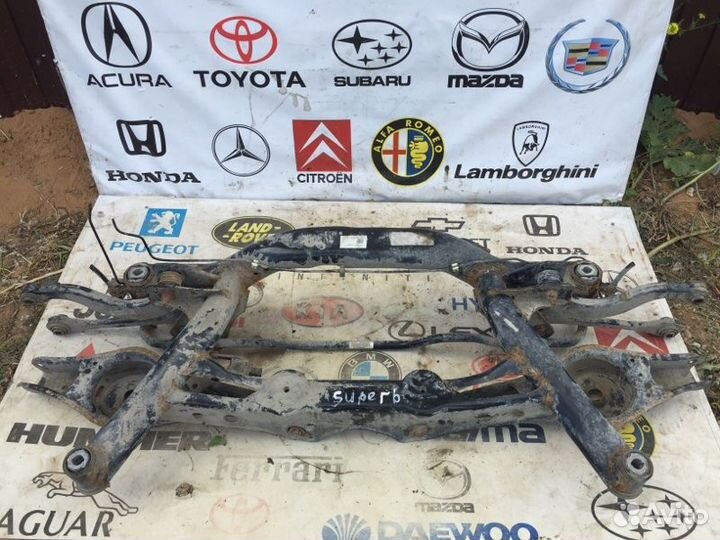 Балка задняя Skoda Superb универсал 2.0 ccza 2013