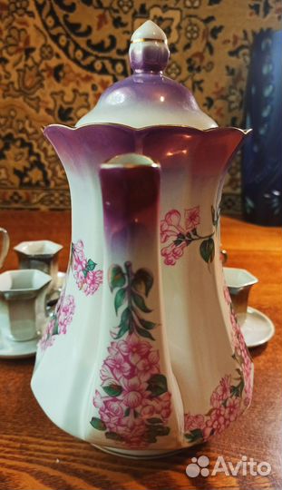 Антикварные фарфоровые чайники 1950 г СССР