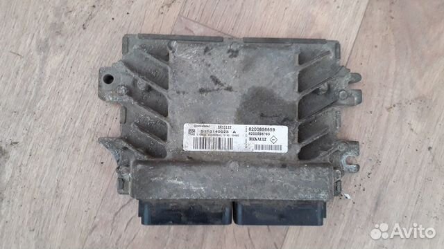 Эбу (блок управления двигателем) Renault Logan 1