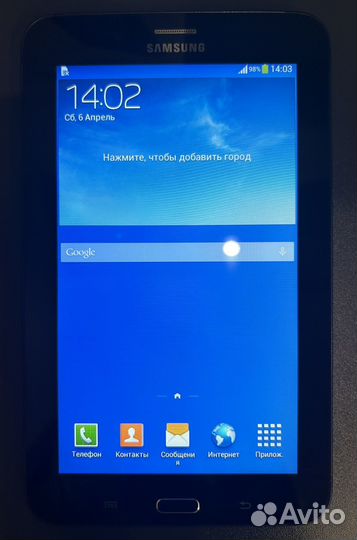 Планшет Samsung Galaxy Tab 3 Lite