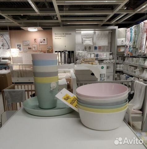 Набор детской посуды Kalas IKEA
