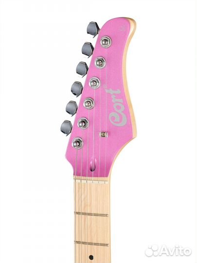 Электрогитара розовая Cort G250-Spectrum-MPU
