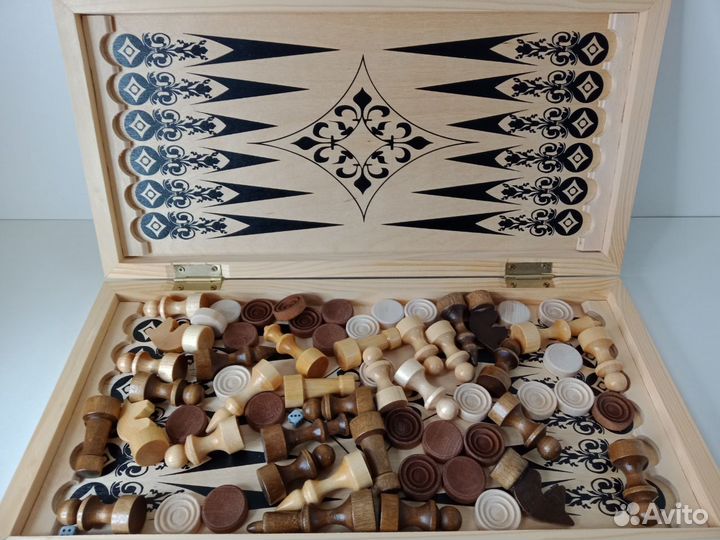 Шахматы 3 в 1