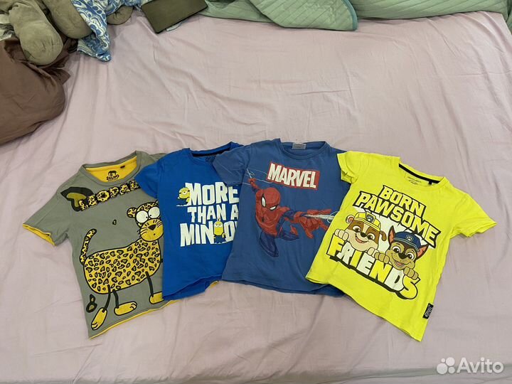 Мешок вещей на мальчика 122