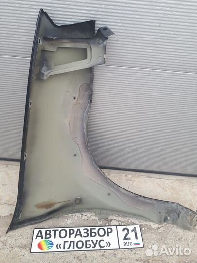Крыло переднее левое ларгус кросс