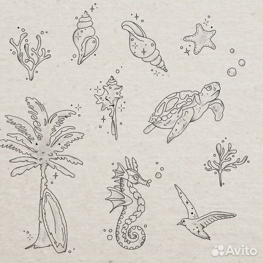 Модель для тату