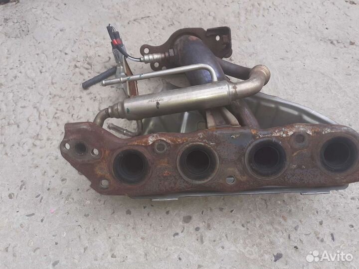 Выпускной коллектор toyta 1NZ-FE второго поколения