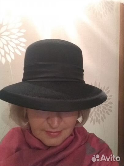 Шляпа фетровая женская
