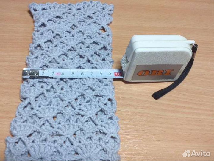 Митенки вязаные ажурные