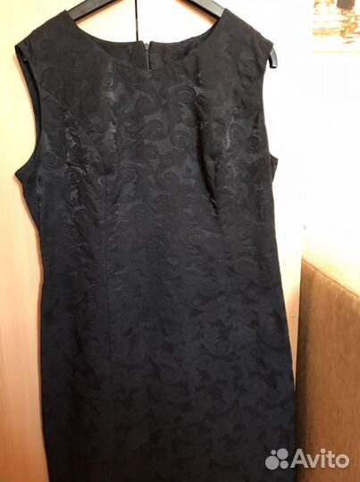 Черные платья 3 шт. (штапель, иск.шелк, парча)