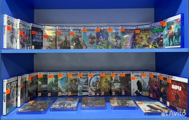 Лицензионные диски PS5