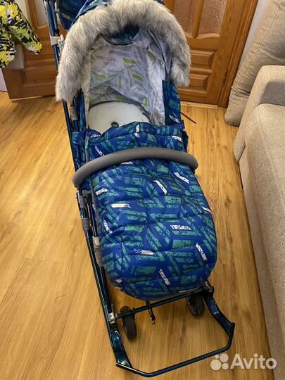 Cанки-коляска Ника Детям нд7-8SK