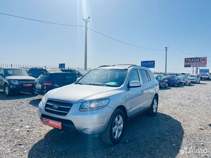 Hyundai Santa Fe 2.2 AT, 2007, 151 000 км