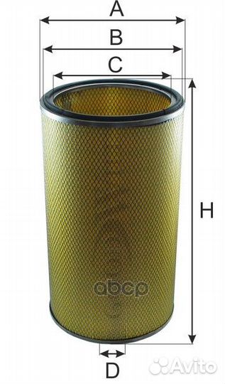 Фильтр воздушный (дополнительный) AG1122/1 Good