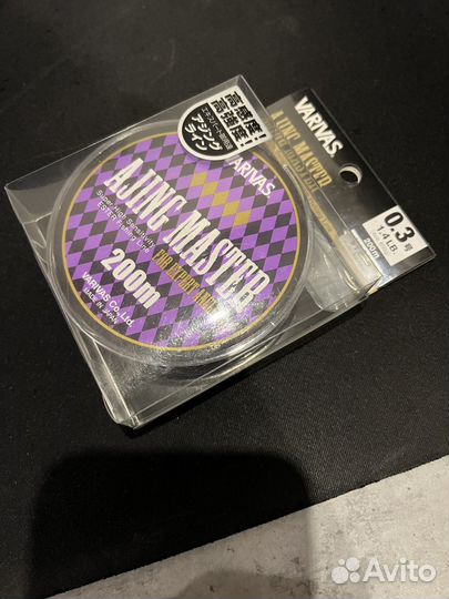 Леска Varivas Ajing Master Ester #0.3 200м