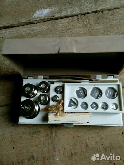 Разновес аптекарский