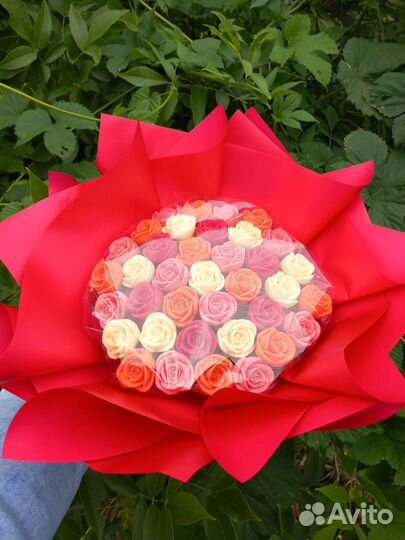 Букет из шоколадных роз