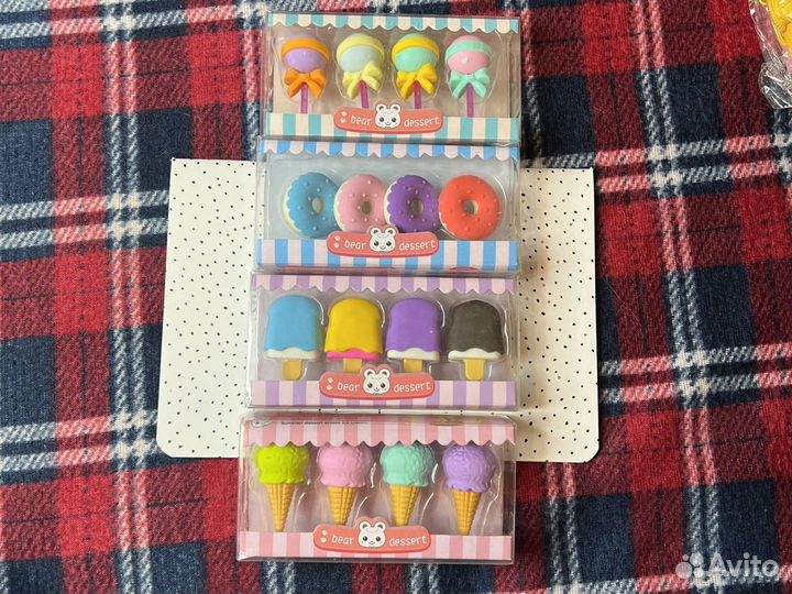 Набор стирательных резинок