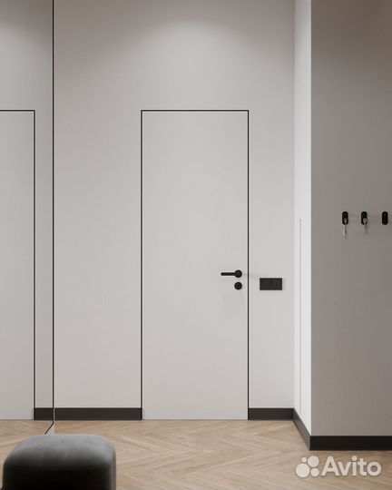 Двери скрытого монтажа