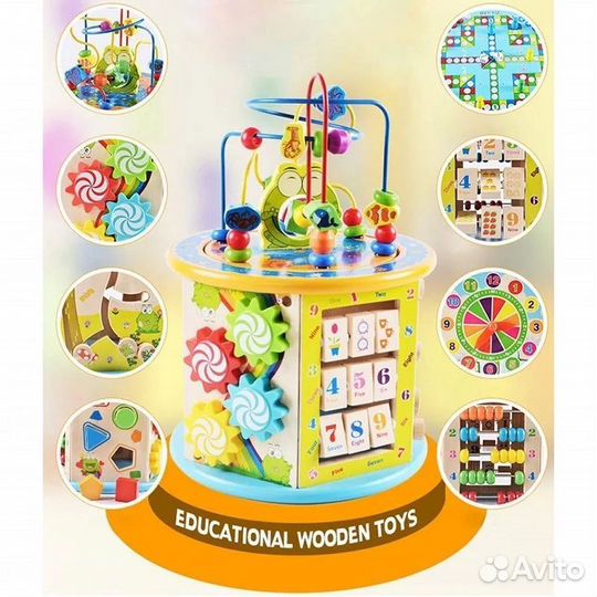 Бизиборд (бизидом) с лабиринтом