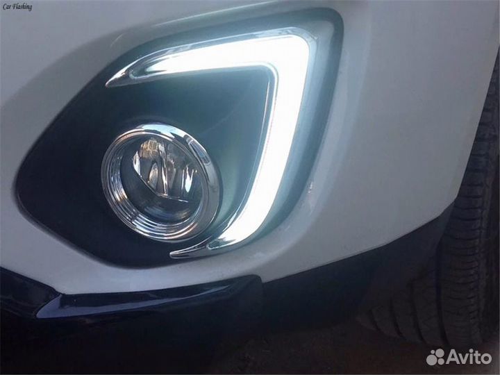 Новые дневные ходовые огни Mitsubishi ASX 2013-15