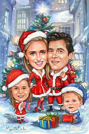 Картина шарж