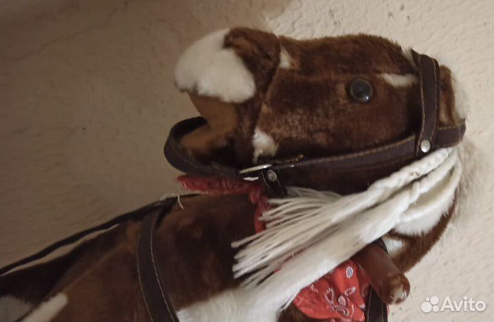 Лошадь качалка деревянная