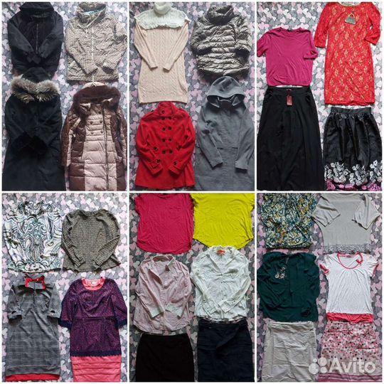 7 пакетов вещей женских 48-50 размер