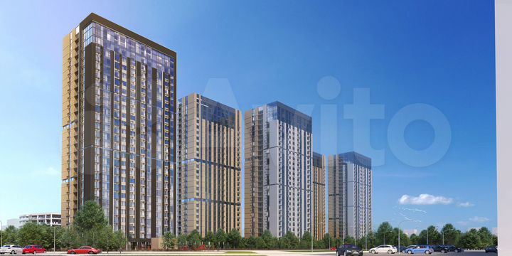 3-к. квартира, 66,9 м², 12/26 эт.