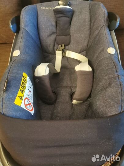 Автолюлька maxi cosi с базой isofix