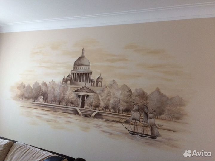 Художественная роспись стен