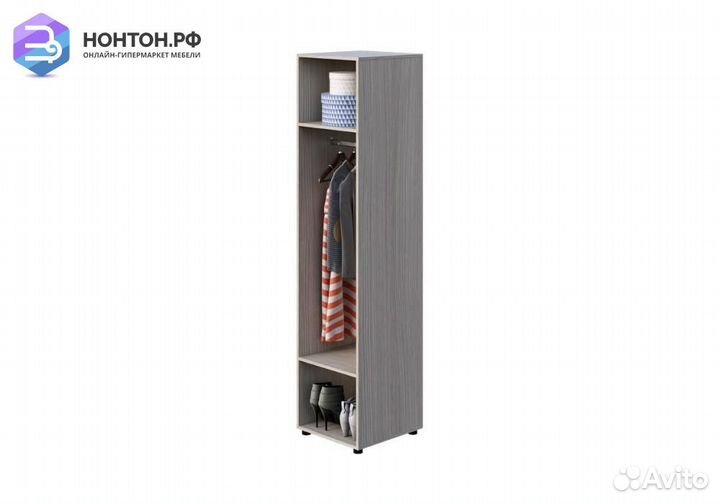 Пенал Мийа-3А ясень шимо светлый / бежевый / фотоп