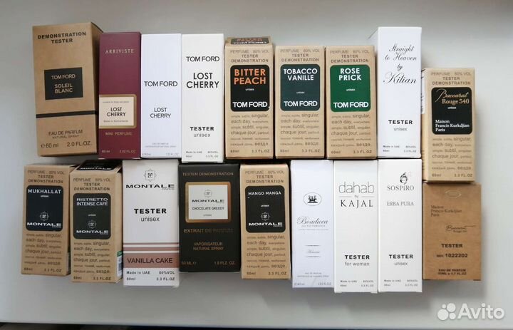 Стойкие духи тестеры Дубай Парфюмерия дюти фри