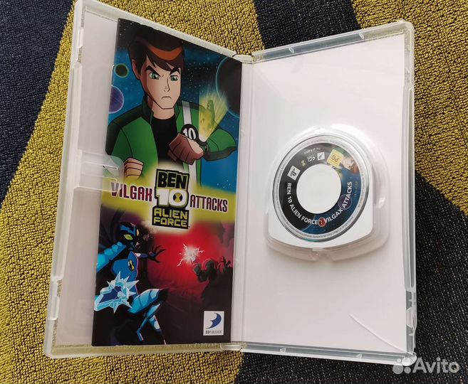 Игра для PSP. Ben 10 Alien Force: Vilgax Attacks