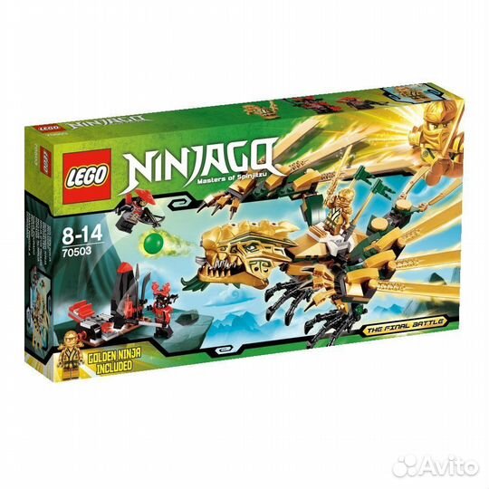 Lego Ninjago Ниндзяго Золотой Дракон, арт. 70503