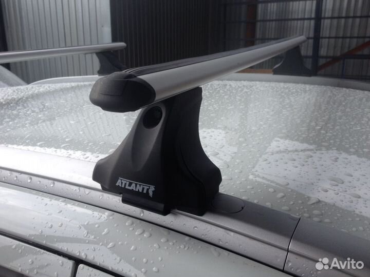 Багажник Атлант на рейлинг Focus 3 универсал эко