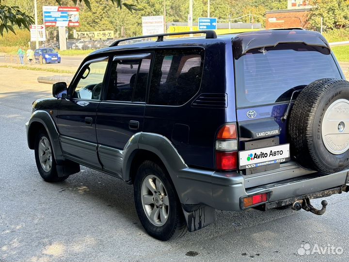 Toyota Land Cruiser Prado 3.4 МТ, 1997, 300 000 км