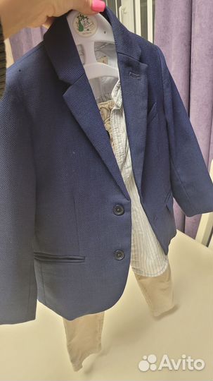 Костюм zara для мальчика 104 р