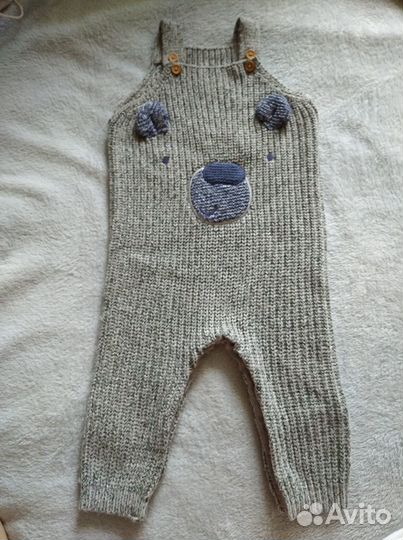 Комбинезон штаны кофта на мальчика 6-9 мес