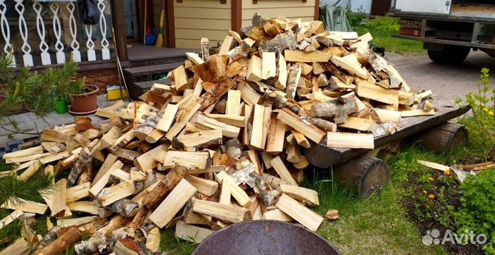 Дрова сухие в укладку