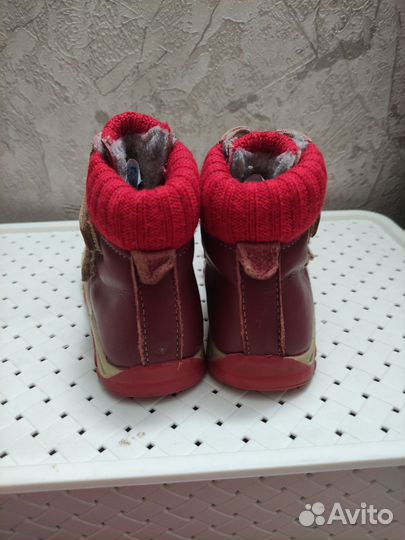 Ботинки весенние Котофей размер, нат.кожа,на байке