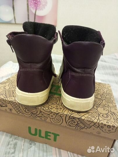 Ботинки демисезонные для девочки 35 размер