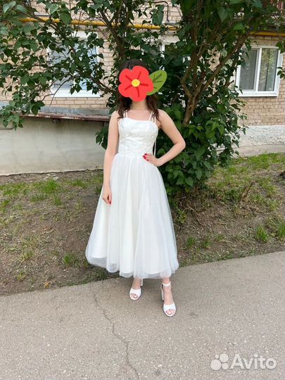 Свадебное платье, платье на выпускной 40