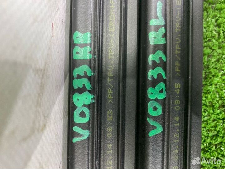 Уплотнитель стекла двери задний Volkswagen Golf