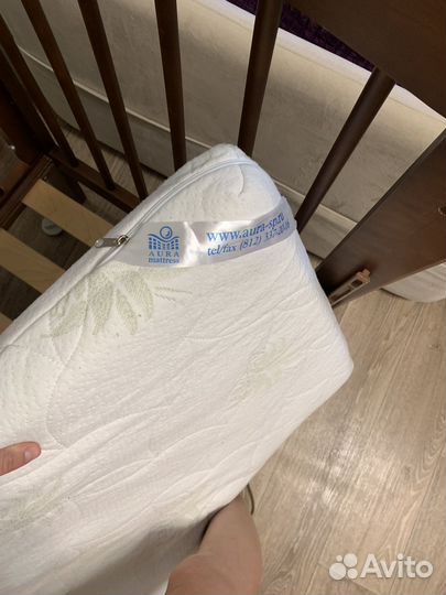 Детская кровать с матрасом