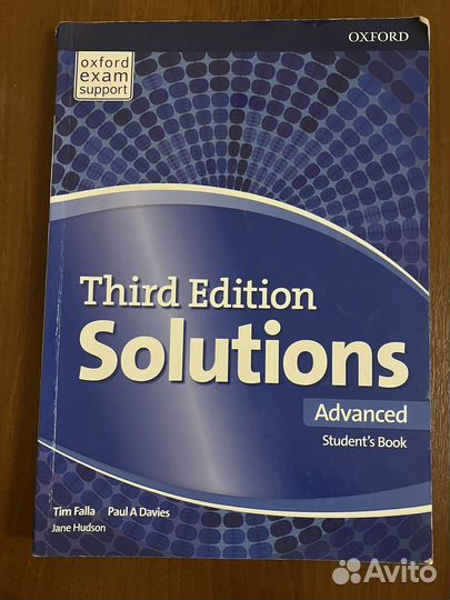 Third edition solutions advanced