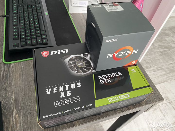Видеокарта GTX 1650 super и AMD Ryzen 5 2600