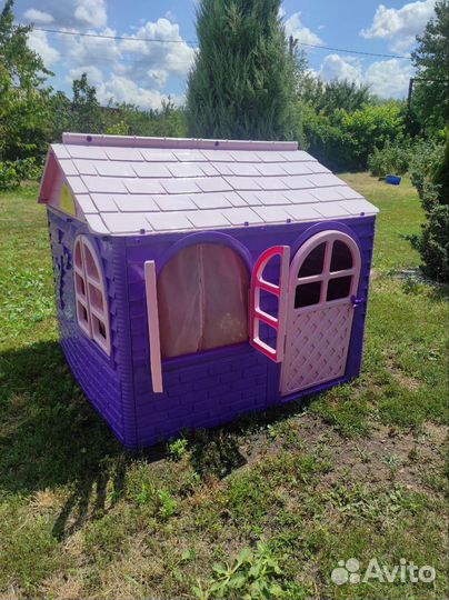 Детский игровой пластиковый домик